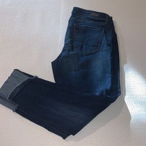 Kut Straight Leg Crop Jeans 8p